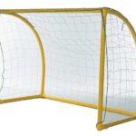 Coppia porte allenamento in plastica antiurto, 150x110x80 cm, complete di reti