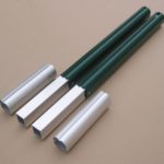 Impianto tennis alluminio sezione ovale 120x100 mm. con meccanismi interni
