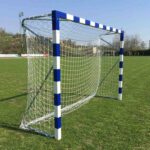 Porte pallamano in alluminio, mobili, completamente smontabili