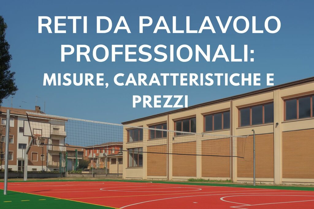 Reti da Pallavolo Professionali Misure Caratteristiche e Prezzi