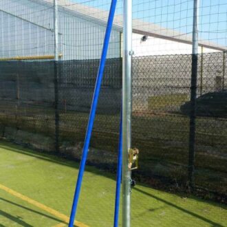 Impianto da pallavolo a traliccio in acciaio con ruote anche per uso tennis CERTIFICATO UNI EN 1271