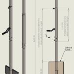 Impianto beach volley e beach tennis in acciaio inox AISI 316