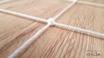 Rete protezione calcio bianca Ø 3,2 mm, maglia 10 cm - immagine 2