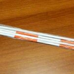 Antenne pallavolo smontabili in fibra di vetro, 2 pezzi