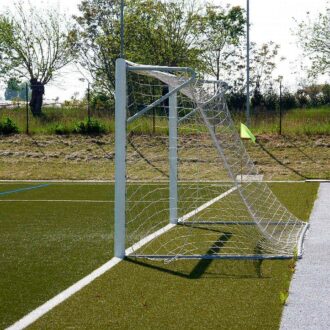 Ribaltine in acciaio zincato per porte calcio 6 × 2 m, coppia
