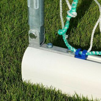 Ribaltine in acciaio zincato per porte calcio 5 × 2 m, coppia