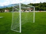 Porte calcetto 3 × 2 m in alluminio, mobili, UNI EN 749, coppia