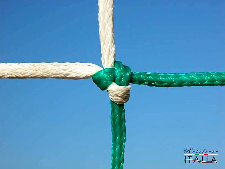 C55IT1 Rete porta calcetto tricolore Ø 5,5 mm, coppia - immagine 1