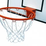 Canestro basket regolamentare in acciaio, retina esclusa