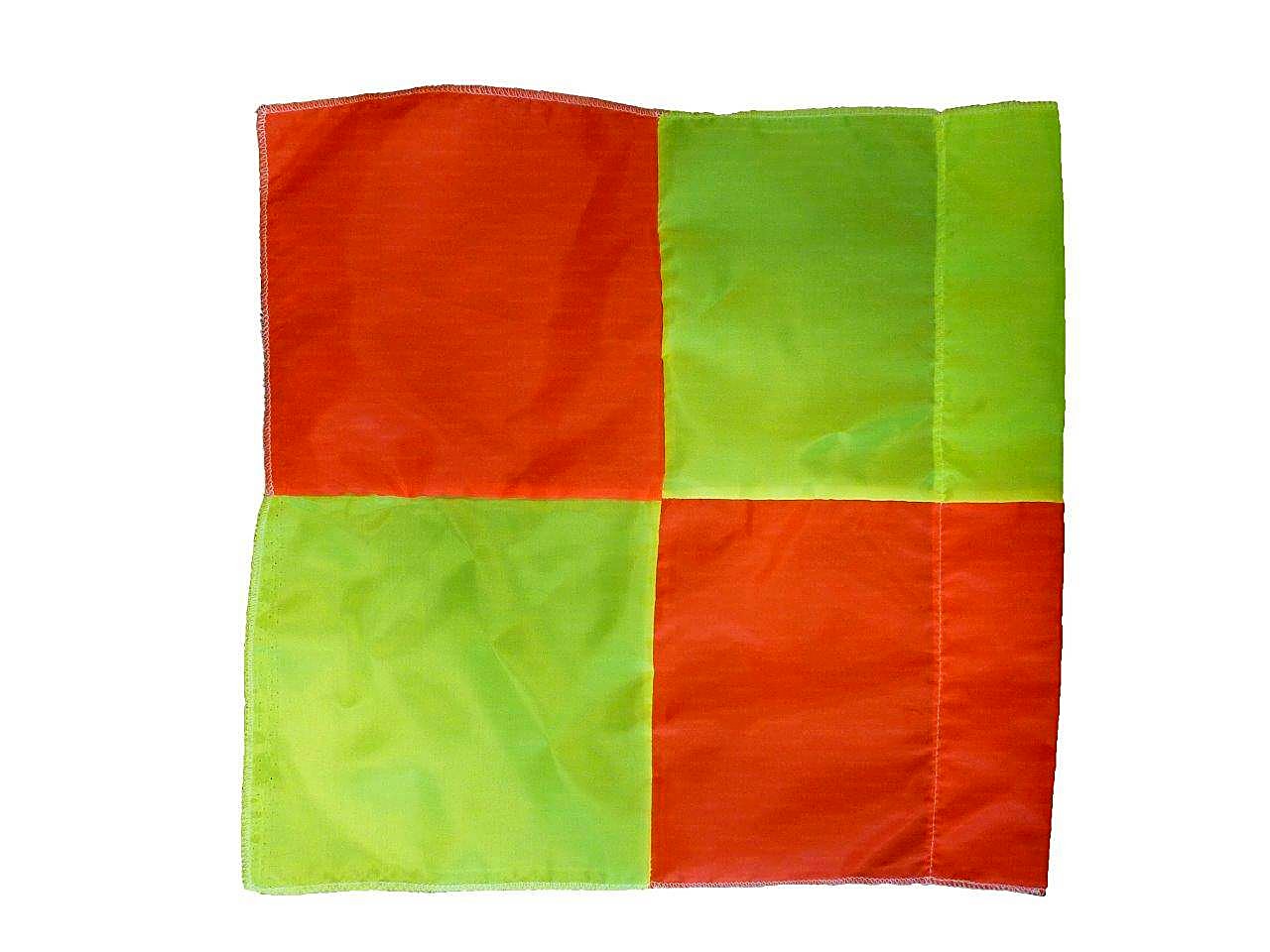 DRAPPO GUARDALINEE Drappo a scacchi per aste guardialinee, 40 × 40 cm - immagine 1