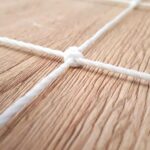 Rete porta calcio ridotto 4 × 2, 5 × 2 e 6 × 2 m Ø 3,5 mm, coppia