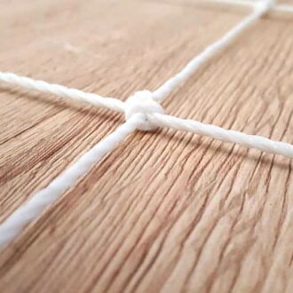 Rete porta calcio ridotto 4 × 2, 5 × 2 e 6 × 2 m Ø 3,5 mm, coppia