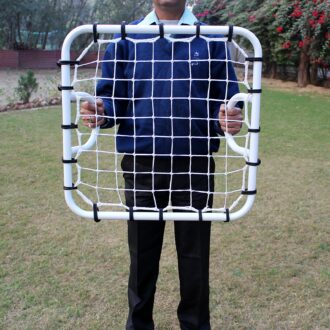 Telaio portiere con rete 60 × 60 cm e impugnature