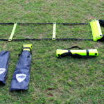Scala per allenamento calcio in plastica, 4 m